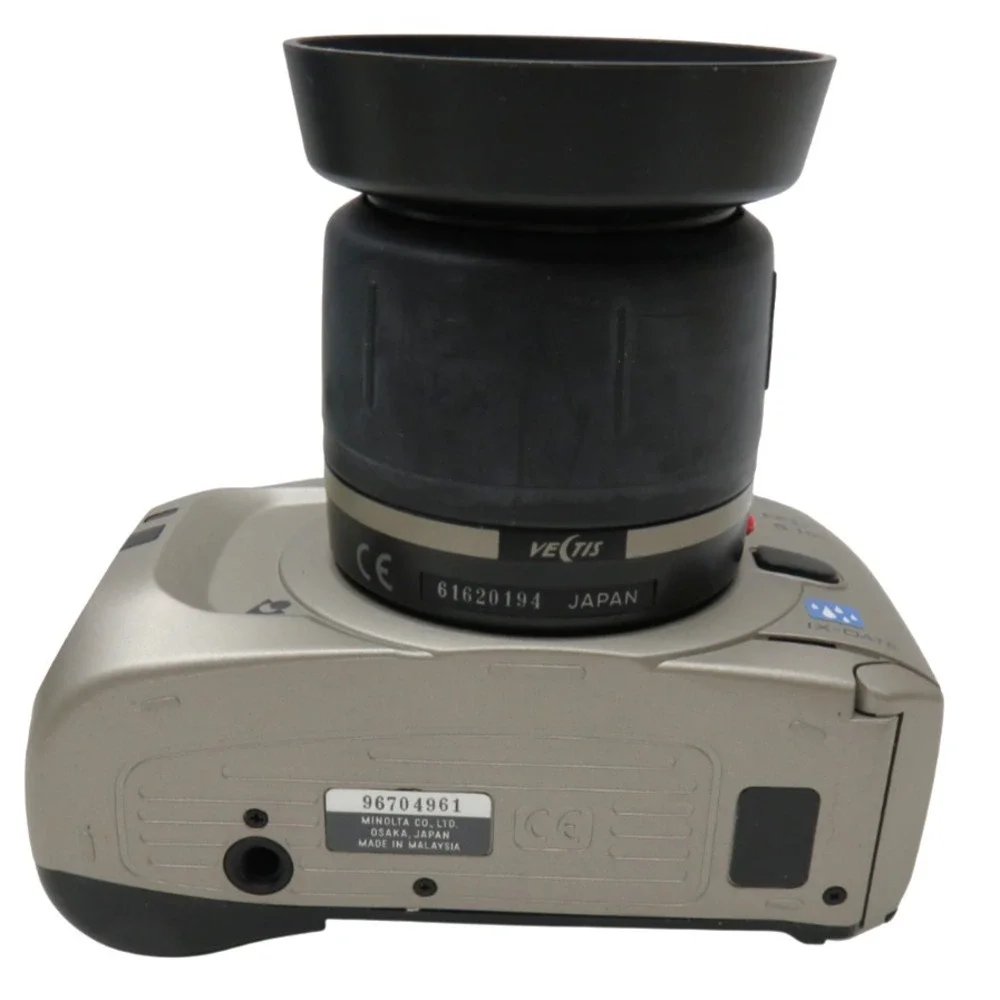 Vintage MINOLTA VECTIS‎ S-100 APS Camera, 28-56MM Lens & Manual